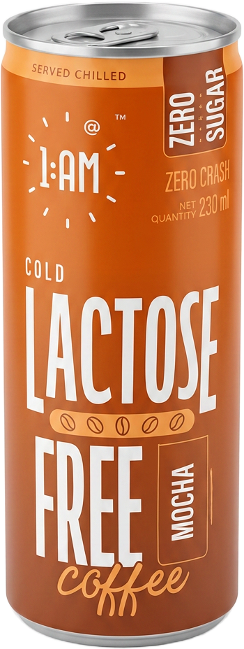1AM Lactose Free Mocha 230ml can