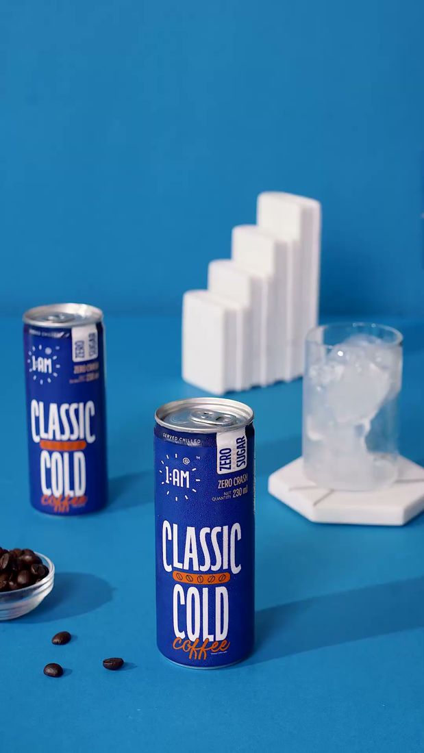 1AM Classic can chilled on ice